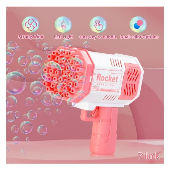 New rocket boom bubble gun 2 pk - Picture 1 of 9